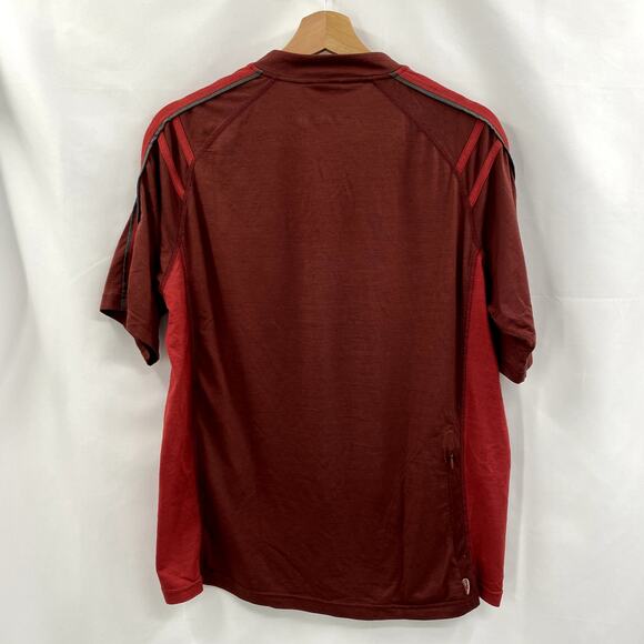 Smart wool read half zip Tee - Picture 4 of 5